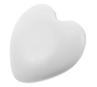 BELLIFFY Nail Tech Elbow Rest Memory Foam Arm Rest Pillow for Manicure with Heart Shape Supportive Cushion Soft White for Nail Art Salon Use