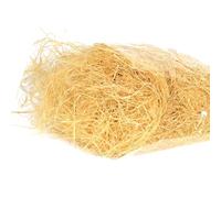 BELLIFFY Natural Raffia Shredded Filament 150G Pack, Eco-Friendly Box Filling Material for Wedding Favor Boxes, Basket Fillers and Packaging Accessories