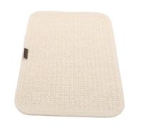 BELLIFFY Natural Sisal Cat Scratching Mat Non-toxic Scratch Pad for Indoor Cats Furniture Protector Anti-slip Sofa Carpet Guard White Mini Bed Leg Cover