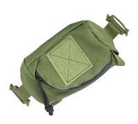 BELLIFFY Outdoor Medical Storage Bag with Buckle Small Multi-compartment Tool Pouch for Camping Shoulder Strap Attachment for Quick Access to Keys Medications and Flashlight