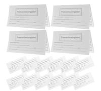 BELLIFFY Personal Checkbook Ledger Checkbook Registers 20 Units Paper with Elegant Style for Debit Card Transactions and Recordkeeping