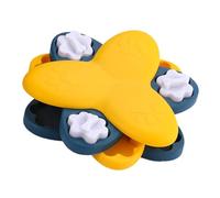 BELLIFFY Pet Dog Feeding Bowl Slow Feeder Interactive Toy Rotating Unique Anti-spill Feature Encourages Slow Eating Replacement for Standard Pet Bowls
