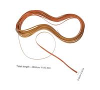 BELLIFFY Plastic Rattan Roll Yellow Gradient Woven Mesh for Balcony Chair Repair DIY Craft Material Multipurpose Synthetic Cane Webbing for Rattan Furniture Fixing and Decorative