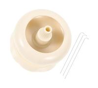 BELLIFFY Portable Beading Spinner Bowl with Curved Needles for Fast Jewelry Making DIY Bracelet Necklace Anklet Craft Tool Plastic Beads Stringing Equipment for Hobbyists and Beginners
