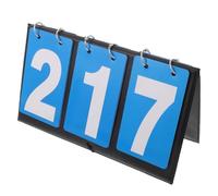 BELLIFFY Portable Flip Scoreboard High Contrast Numbers for Soccer Basketball Volleyball Tennis Football Baseball Score Keeper Design for Indoor Outdoor Sports