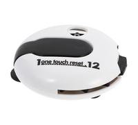 BELLIFFY Portable Golf Stroke Counter Score Keeper with Clip Lightweight Material Tally for Hat Glove Belt and Bag White Golf Accessory for Men