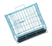 BELLIFFY Portable Metal Cat Carrier Cage Travel Storage for Cats Dogs Kittens Spacious Design Easy to Clean for Outdoor Adventures and Vet Visits