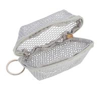 BELLIFFY Portable Mini Mesh Makeup Sponge Bag for Cosmetics Storage Lightweight Personal Care Accessories Pouch with Quick-Dry Breathable Design Compact Lipstick and Small Item Organizer