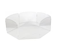 BELLIFFY Portable Plastic Pet Barrier Hamster Indoor Fence Small Animal Playpen for Home and Pet Store Stress Relief Enclosure