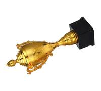 BELLIFFY Portable Plastic Trophy Award Large with Cover for Student Sports Competitions Party Games Trophy Ornament and Reward Decor for Kindergarten and Contest Winners