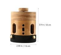 BELLIFFY Portable Smokeless Moxa Tube Burner Bamboo Moxibustion Box for Full Body Heat Therapy Relaxation and Cold Dispelling Lightweight for Outdoor Travel and Home Use