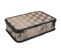 BELLIFFY Professional Leather Barber Storage Bag with Large Capacity Simple Style Hairdressing Tool Case Suitable for Travel and Salon Use Protects Tools and Prevents Accidents