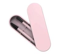 BELLIFFY Professional Pink Silicone Eyelash Comb and Eyebrow Brush Reusable Makeup Tool with Supple Bristles for Grooming and Defining Lashes and Brows Portable Practical Makeup Brush Kit
