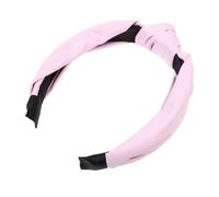 BELLIFFY Pu Leather Wide Rim Anti- Hair Band Chic Knotted Headband for Everyday Style Versatile Hair Accessory for Parties Concerts and Family Gatherings