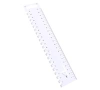 BELLIFFY Quilting Ruler and Portable Sewing Gauge 21cm Mini Patchwork Ruler Diy Craft Tool for Tailors and Sewers