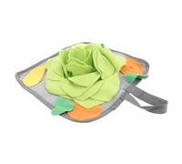 BELLIFFY Rabbit Snuffle Mat Washable Polar Fleece Foraging Pad for Bunny Slow Feeding Random Pattern Reduces Anxiety and Stress in Pets