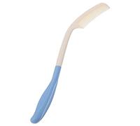 BELLIFFY Reach Handle Comb for Seniors Ergonomic Curved Design for Easy Styling for Disabled Elderly Hair Care Tool Aged People Handled Comb