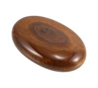 BELLIFFY Relaxing Polished Natural Quartz Crystal Massage Stones for Spa and Home Use Essential Oil Compatible Gemstone Palm Stones for Hot Therapy Mindfulness Relaxation