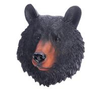 BELLIFFY Resin Leopard Head Wall Adornment Natural Artistic Bedroom Decor