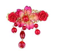BELLIFFY Retro Hairpin Hanfu Headpiece Vintage Chinese Style Headdress Fashionable Hair Clip for Women