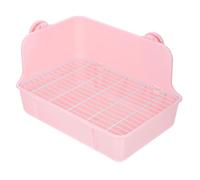 BELLIFFY Reusable Bunny Potty and Rabbit Litter Box for Guinea Pigs and Hamsters, Pet-friendly Plastic Material, Wear-resistant Design, for Gardens and Parks