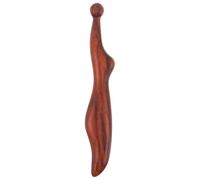 BELLIFFY Sandalwood Meridian Massage Stick for Full Body and Foot Reflexology Wooden Trigger Point Acupressure Tool for Muscle Relaxation and Self-Massage Therapy
