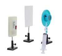 BELLIFFY Science Refraction Kit with Water Filling Zoom Lens and Stand - Optical Physics Teaching Instrument for Classroom Light Behavior Experiments and Convex Lens Measurement