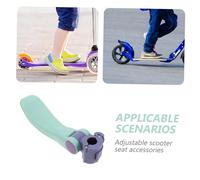 BELLIFFY Scooter Folding Scooter Accessories Skateboard Seat Saddle Green