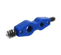 BELLIFFY Scratch Wire Battery Cleaning Brush for Car and Truck Terminals Hardened Steel Bristles Remove Rust Welding Slag Paint Stains for Auto Maintenance and Detailing