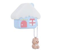 BELLIFFY Shockproof Silicone Earphone Case Cover with House Shaped Design, Easy to Clean Headphone Protective Case for Universal Earbuds, Stylish and Cute Accessory for Daily Use