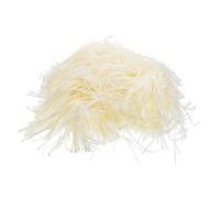 BELLIFFY Shredded Tissue Paper Filler DIY Packaging Accessory for Party Supplies Decoration Gentle and Lightweight Crinkle Paper for Baskets and Favor Boxes Milk White