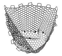 BELLIFFY Silicone Fishing Net Replacement Mesh Bag Flexible Fish Landing Netting for Freshwater Saltwater Rapid Draining Easy-clean Nonstick Surface Foldable Mesh for Kayak and Fly Fishing
