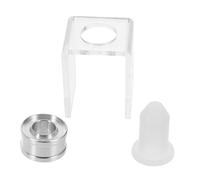 BELLIFFY Silicone Lipstick Mold with Stable Single Hole Stand for DIY Lipstick Making Safe Hardwearing Cosmetic Mold Easy to Use Craft Tool