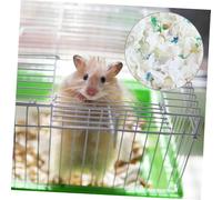 BELLIFFY Small Animal Cage Bedding Liner Paper Scraps for Hamsters Guinea Pigs Rabbits Colorful Absorbent Deodorizing Pet Cage Paper Bedding for Cleaner Healthier Homes