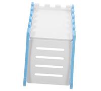 BELLIFFY Small Animal Hide House with Ramp Multipurpose Hamster Hut for Dwarf Hamsters Guinea Pigs and Small Pets Pet Hideout Tunnel for Fun and Comfort