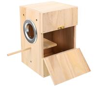 BELLIFFY Small Bird Nesting Box Parrot Breeder Box Bird Incubator for Eggs House Garden Nesting