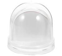 BELLIFFY Snow Globe Photo Frame Plastic Decoration Sublimation Blank Paper Easy to Clean for Christmas and Engagements DIY Craft Material Random Color