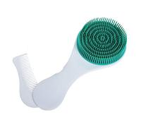 BELLIFFY Soft Baby Bath Brush Mirror 2-in-1 Exfoliator and Scalp Massager for Babies Gentle Shower Brush for Toddler Bathing