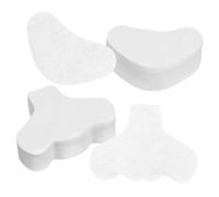 BELLIFFY Soft Cotton Nose Pads 200 Count for T-zone Blackhead Removal and Pore Cleaning