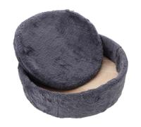 BELLIFFY Soft Replacement Cat Tree Bed with Cushion Round Nest Basket for Cat Tower Accessories Washable Fleece Pad Compatible with Indoor and Platforms