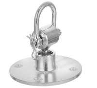 BELLIFFY Speed Bag Swivel, Speed Bag Mount Hardware, Iron, Silver, 50mm Hole Spacing, Universal Compatibility, for Home Training and Boxing Gym