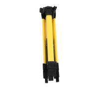 BELLIFFY Spirit Level Tripod Strong Steel Support Gauge Holder with Adjustable Height, for in Yellow Sturdy Level and Tripod Stand for Precise Alignment Surveying and Measurement