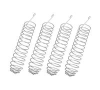 BELLIFFY Squirrel Feeder Stand Corn Holder for Outdoor Backyard Wildlife Stainless Steel Bird Feeder for Squirrels and Birds Sturdy 4-Piece Set for Easy Feeding