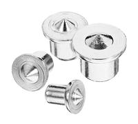BELLIFFY Stainless Steel Dowel Pin Assortment Kit for Woodworking Centering Transfer Plugs Precision Drill Guide Marker Tool for DIY Furniture Alignment and Tenon Drilling