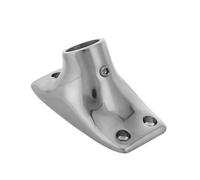 BELLIFFY Stainless Steel Flag Pole Base Marine Mounting Bracket Silver