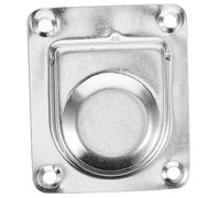 BELLIFFY Stainless Steel Flush Pull Handle Yacht Hatch Recessed Lifting Ring for Boat Deck Cabinet Floor Locker with Screws Heavy-Duty Corrosion-Resistant Hardware