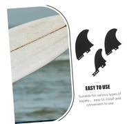 BELLIFFY Sup Fin Set Detachable Paddle Board Center Fin for Surfboard Kayak Accessories Quick Mount Tail Rudder for Enhanced Stability and Balanced Ride