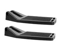BELLIFFY Thickened Foot Pedal for Wheelchair Replacement Abs Plastic Footrest with Non-Slip Texture Lightweight Elevated Leg Support for Elderly Disabled and Athletes Compatible with