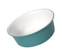 BELLIFFY Thickened Large Foot Bath Basin with Colorblock Design for Home and Salon Use Round Plastic Tub for Foot Washing Soaking and Easy to Clean and Maintain