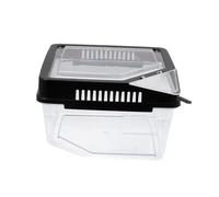 BELLIFFY Transparent Plastic Reptile Breeding Box with Proper Capacity for Snakes Spiders Lizards Turtles and Insects Suitable Pet Habitat for Rest and Play